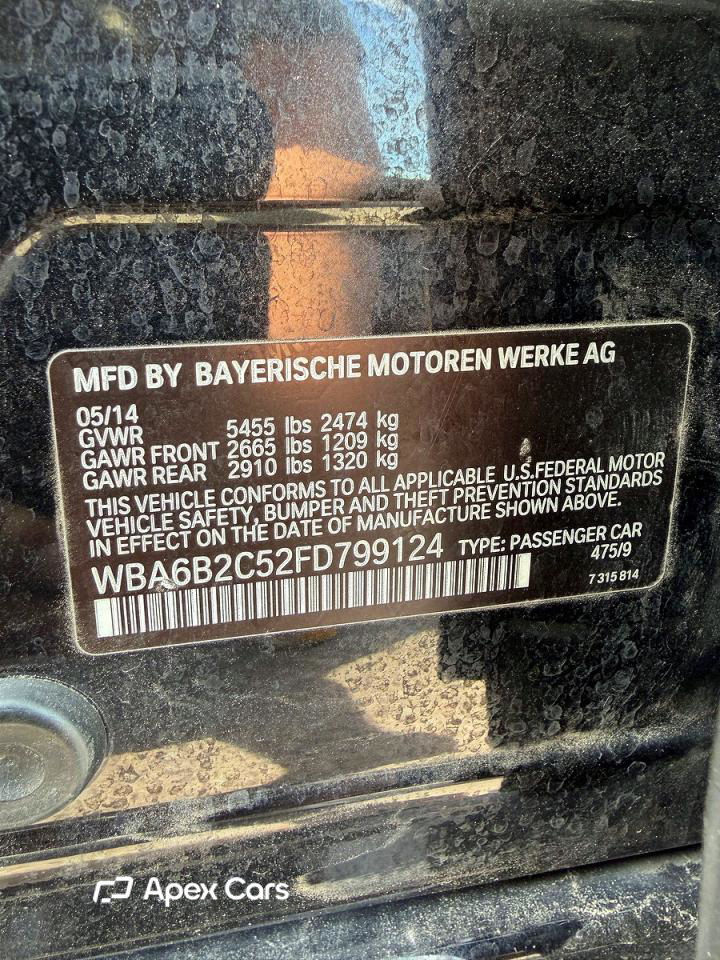 BMW Series 6 2015