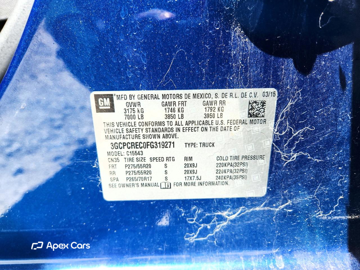 Chevrolet Silverado 2015