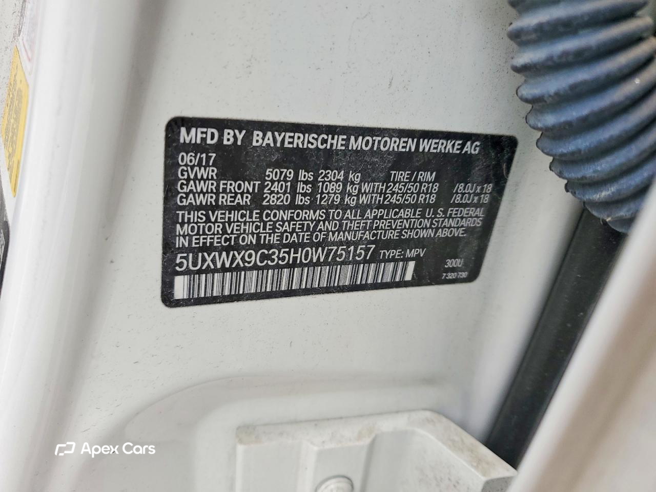 BMW X3 2017