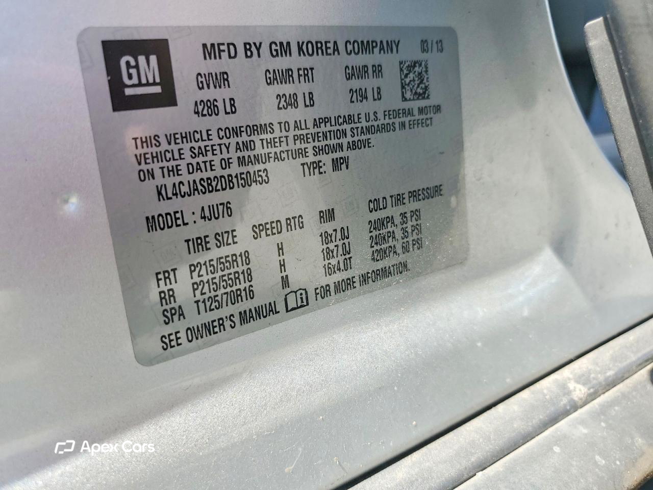 Buick Encore 2013
