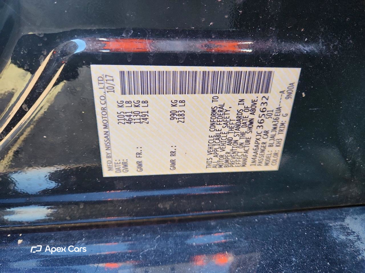 Nissan Maxima 2018