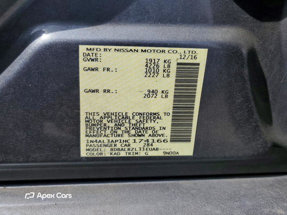 Nissan Altima 2017