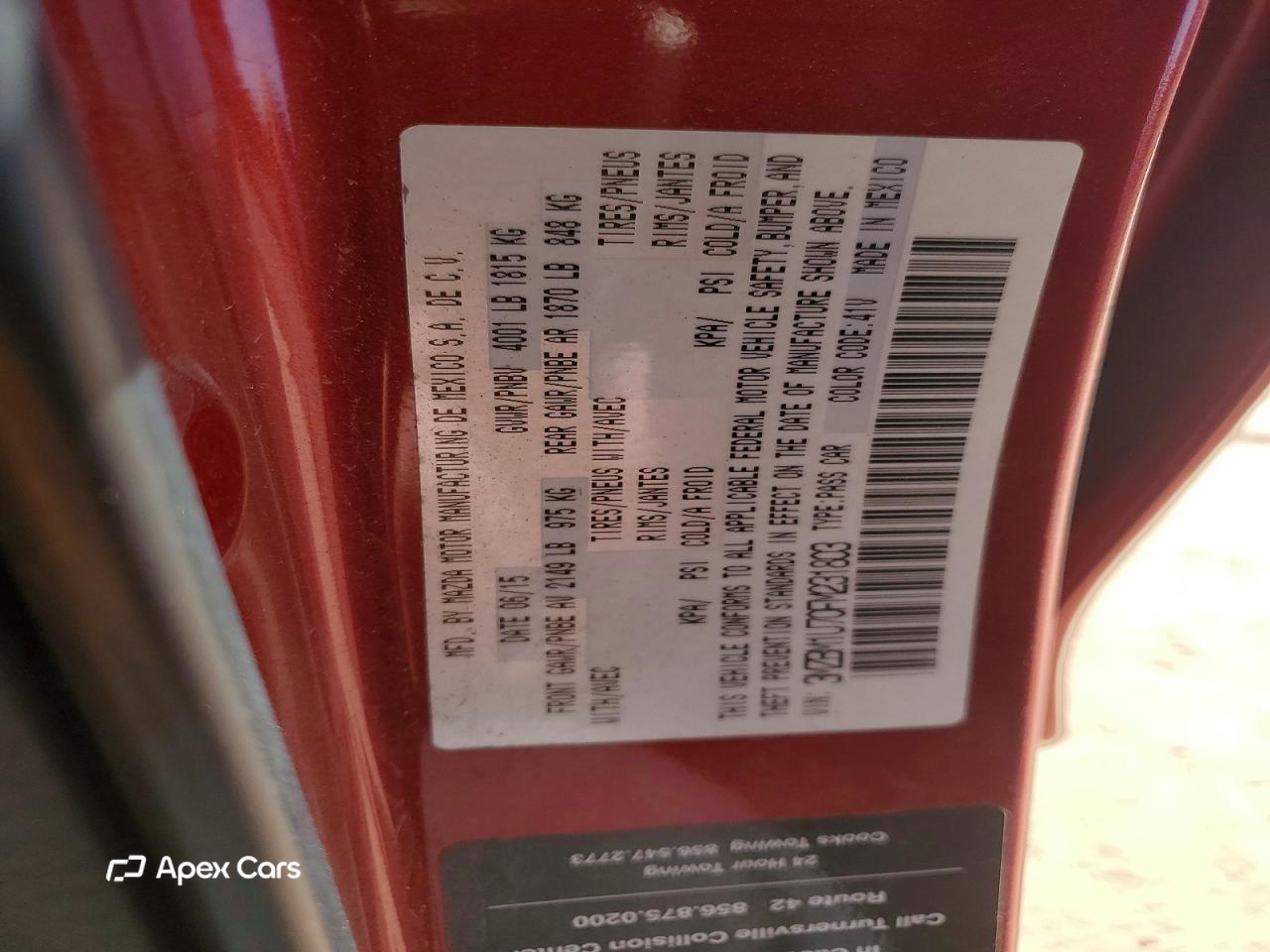 Mazda 3 2015