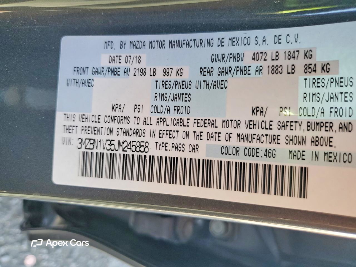 Mazda 3 2018