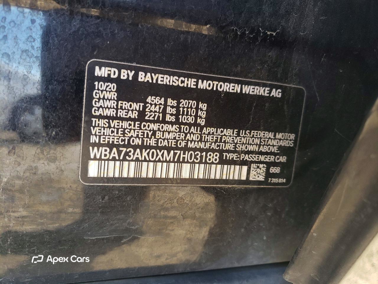BMW Series 2 2021