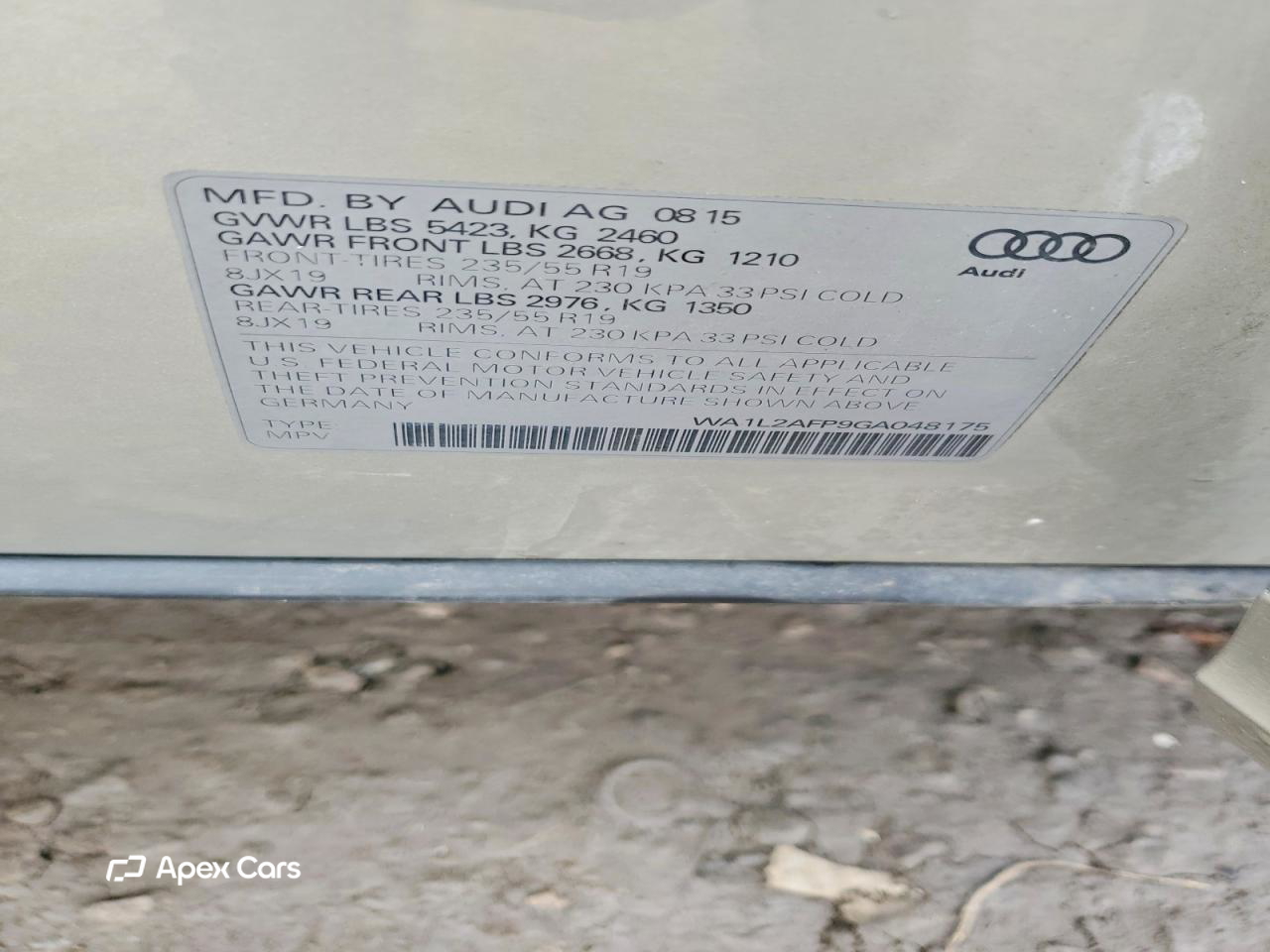 Audi Q5 2016