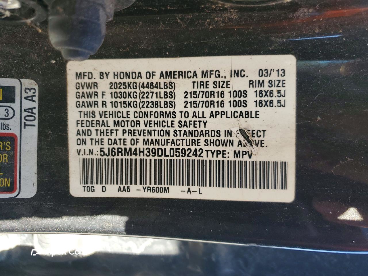 Honda CR-V 2013