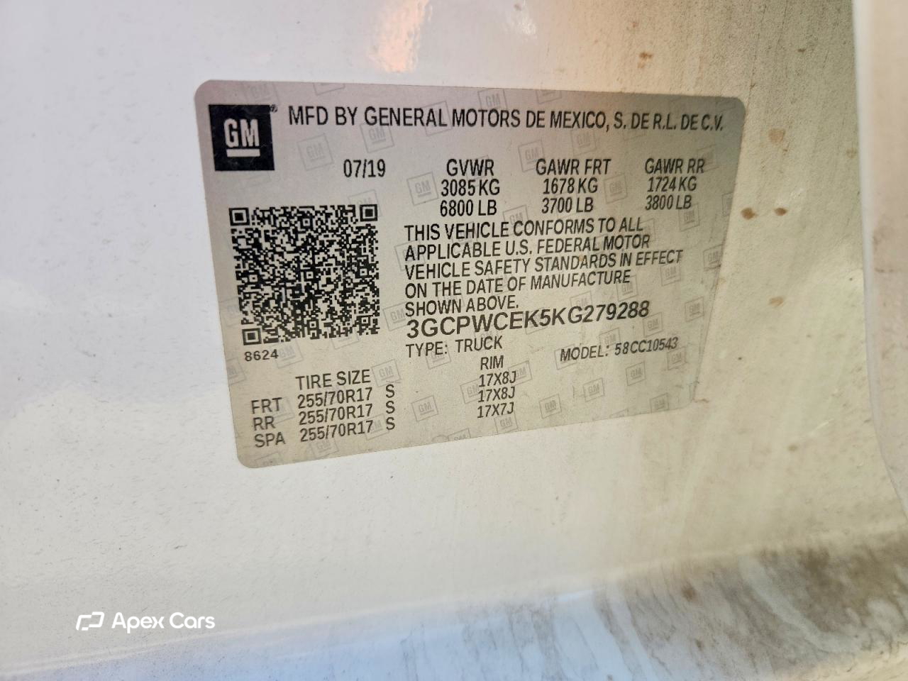 Chevrolet Silverado 2019