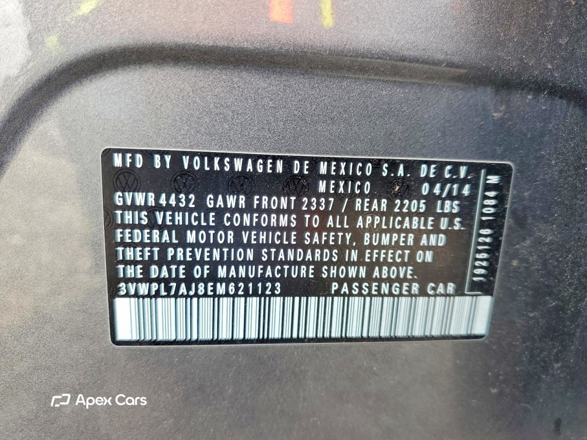 Volkswagen Jetta 2014