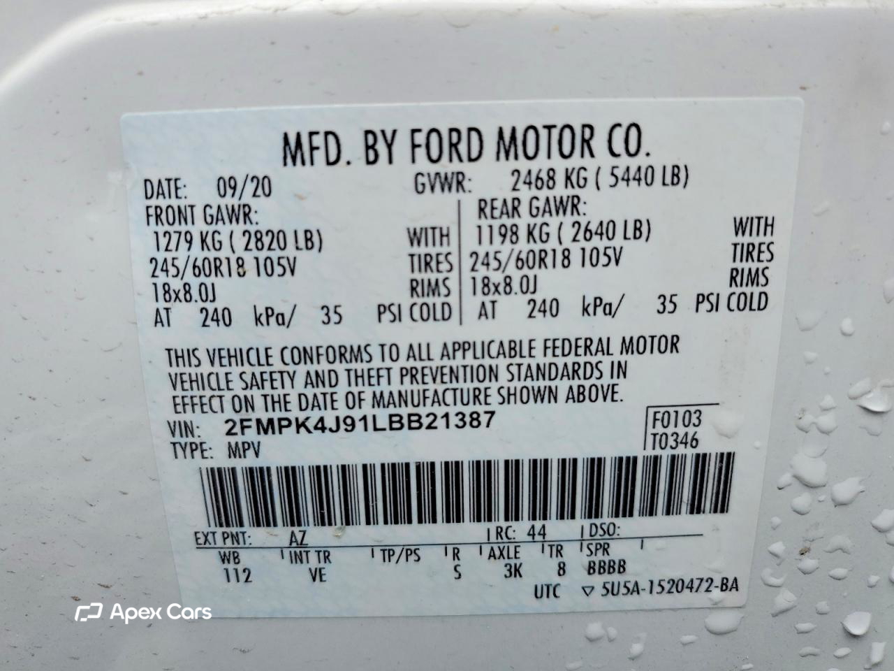 Ford Edge 2020