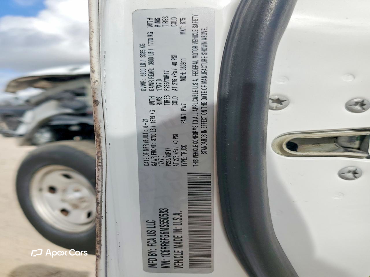RAM 1500 2021