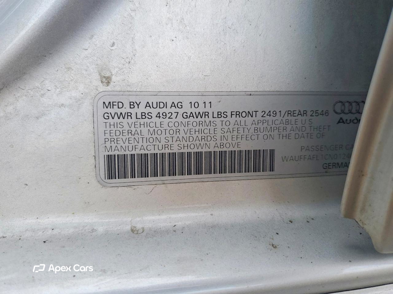 Audi A4 2012