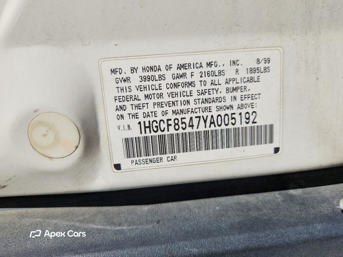 Honda Accord 2000