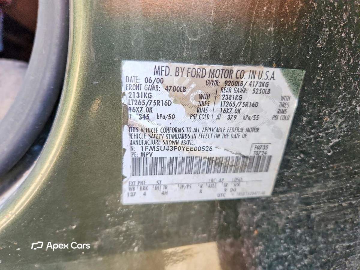 Ford Excursion 2000