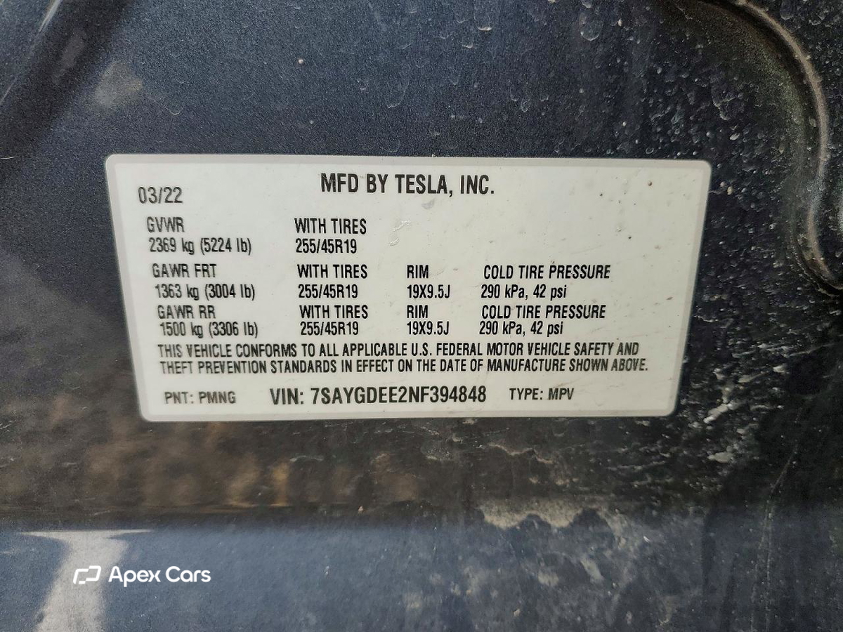 Tesla Model Y 2022