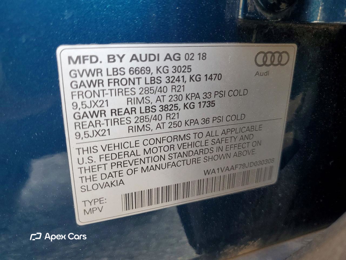 Audi Q7 2018