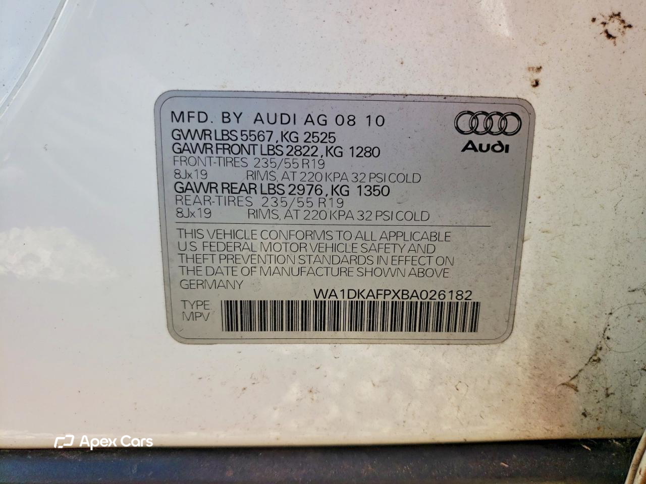 Audi Q5 2011
