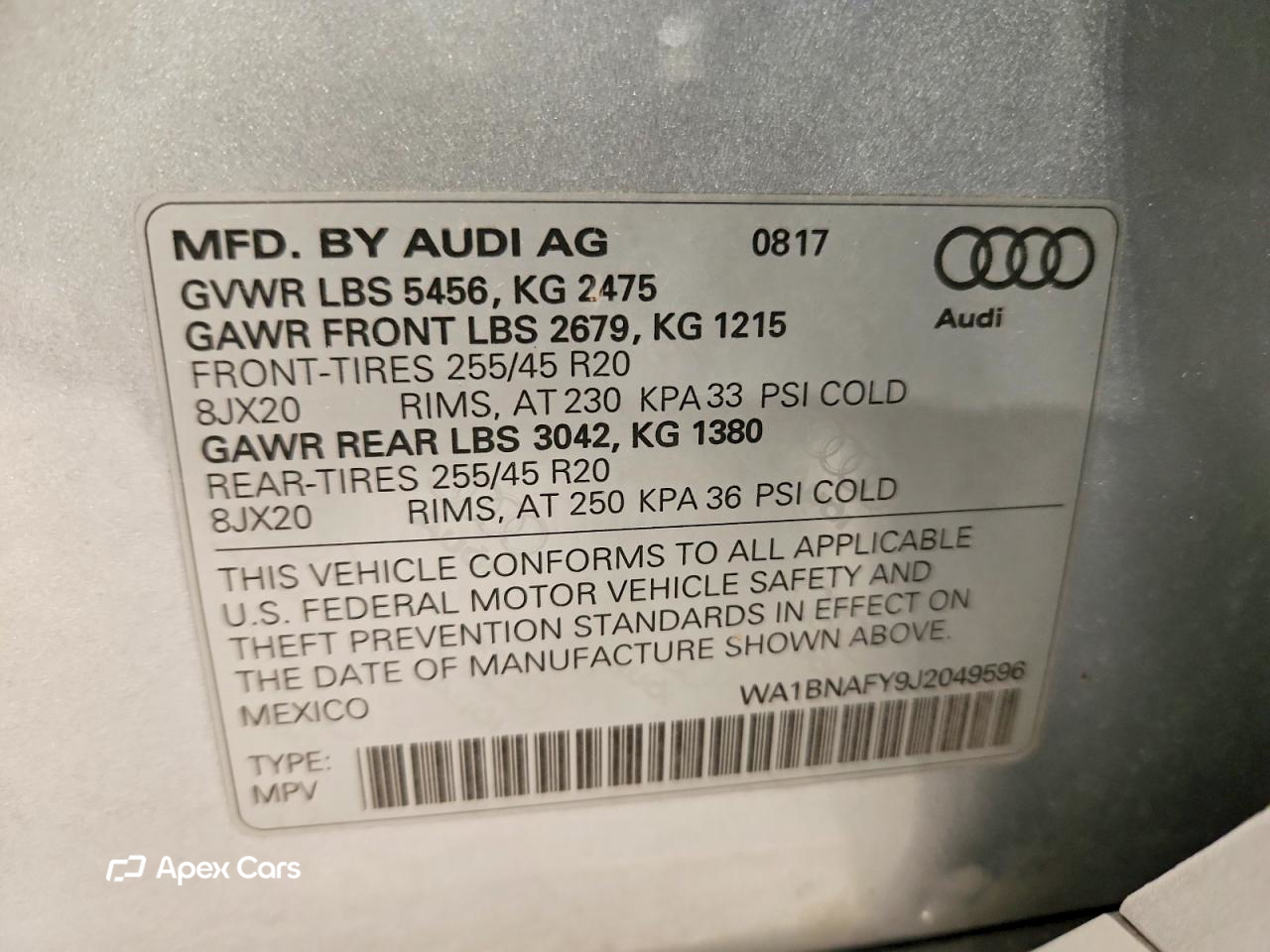 Audi Q5 2018