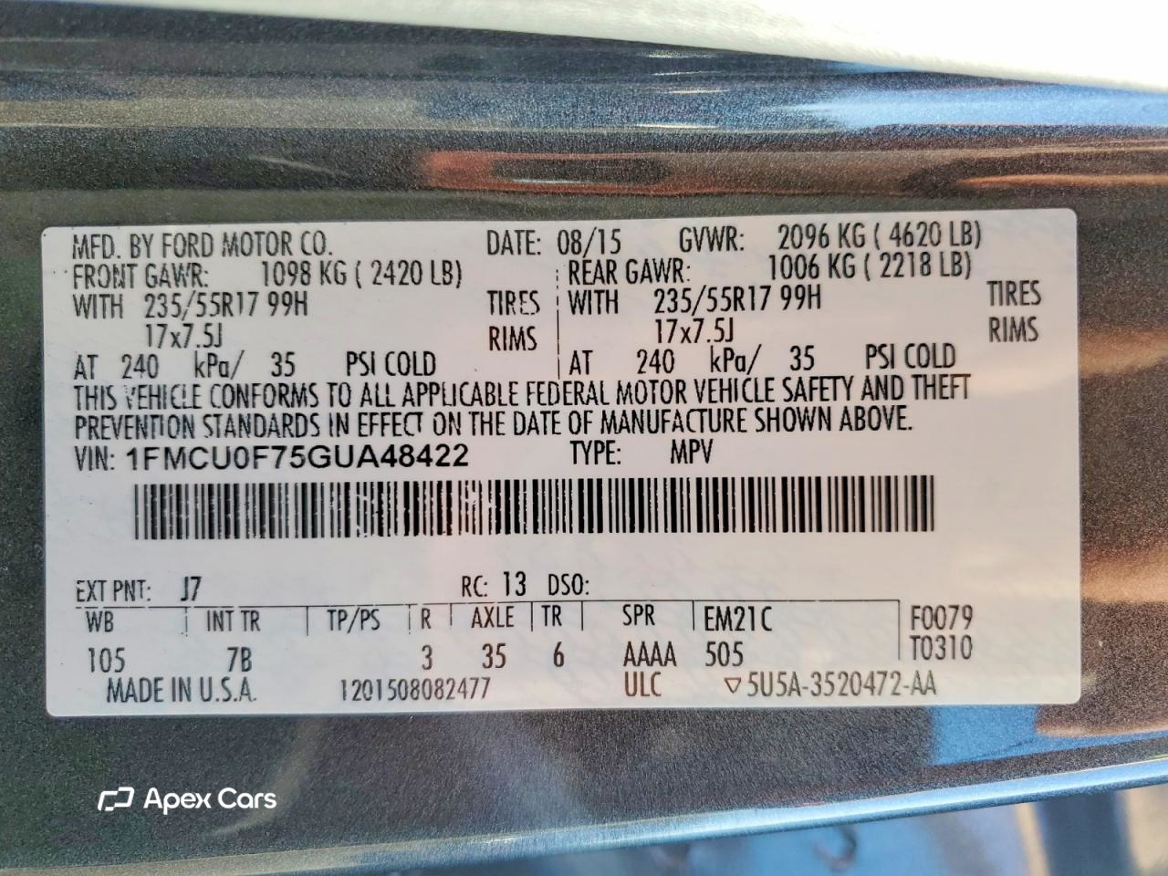 Ford Escape 2016
