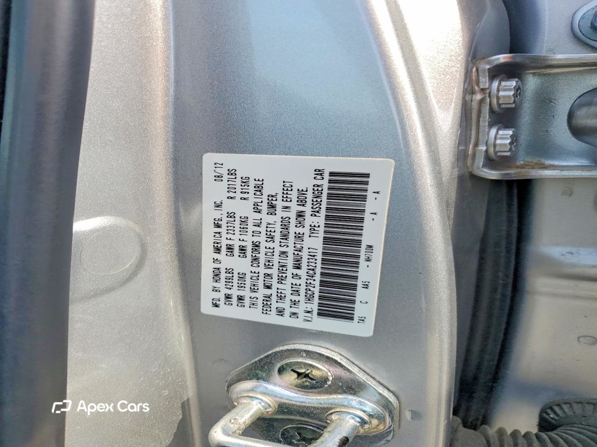 Honda Accord 2012