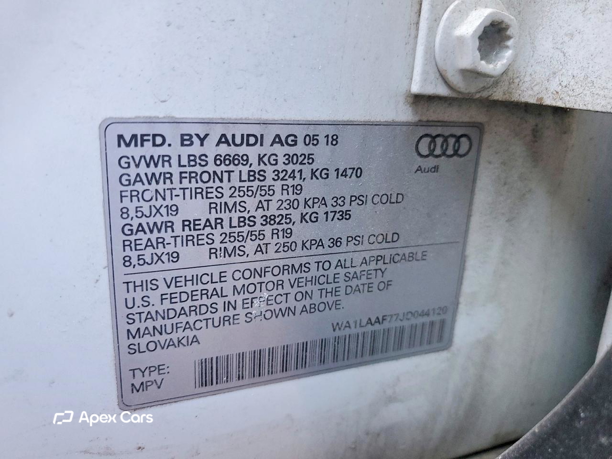 Audi Q7 2018