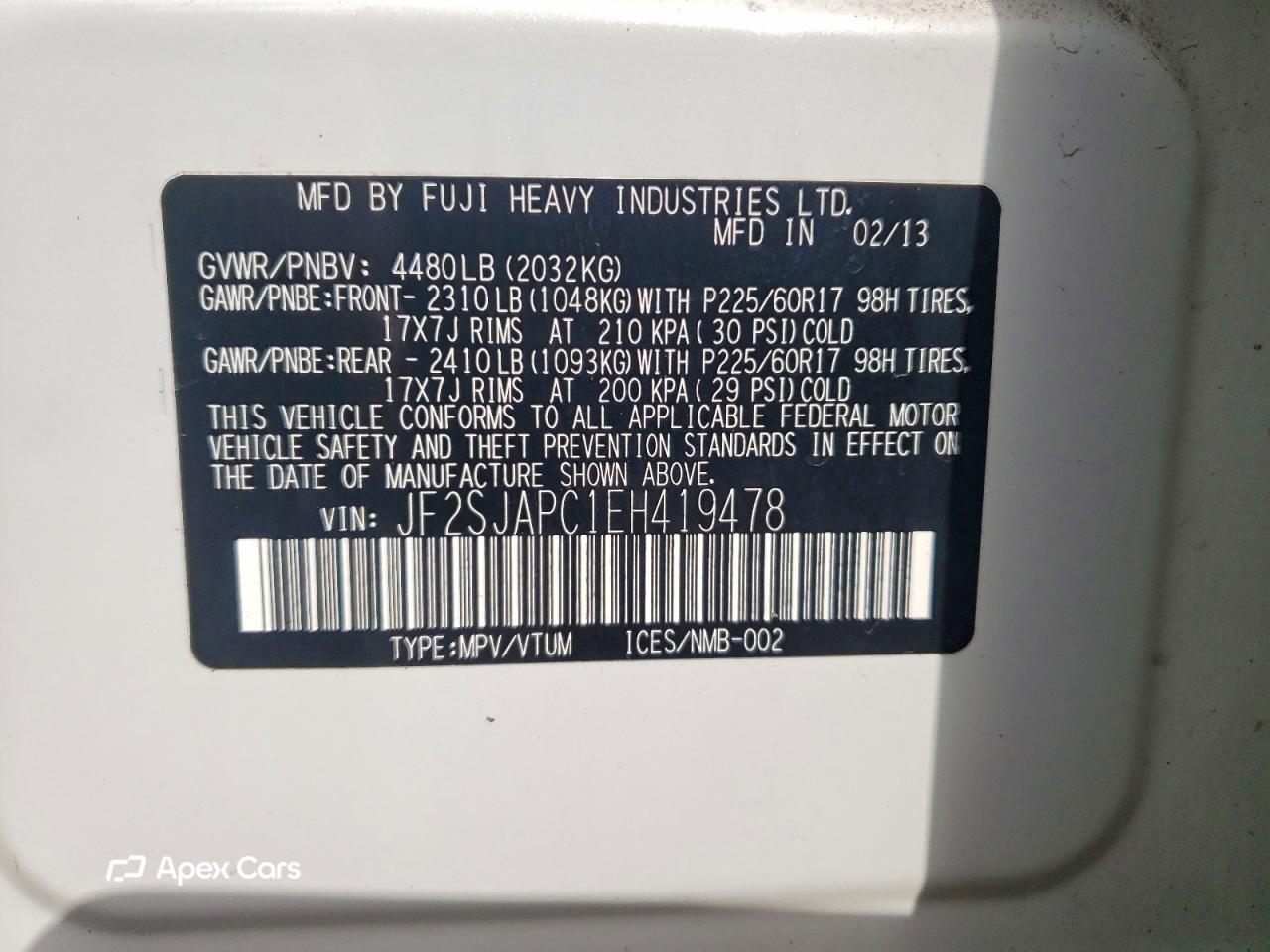 Subaru Forester 2014