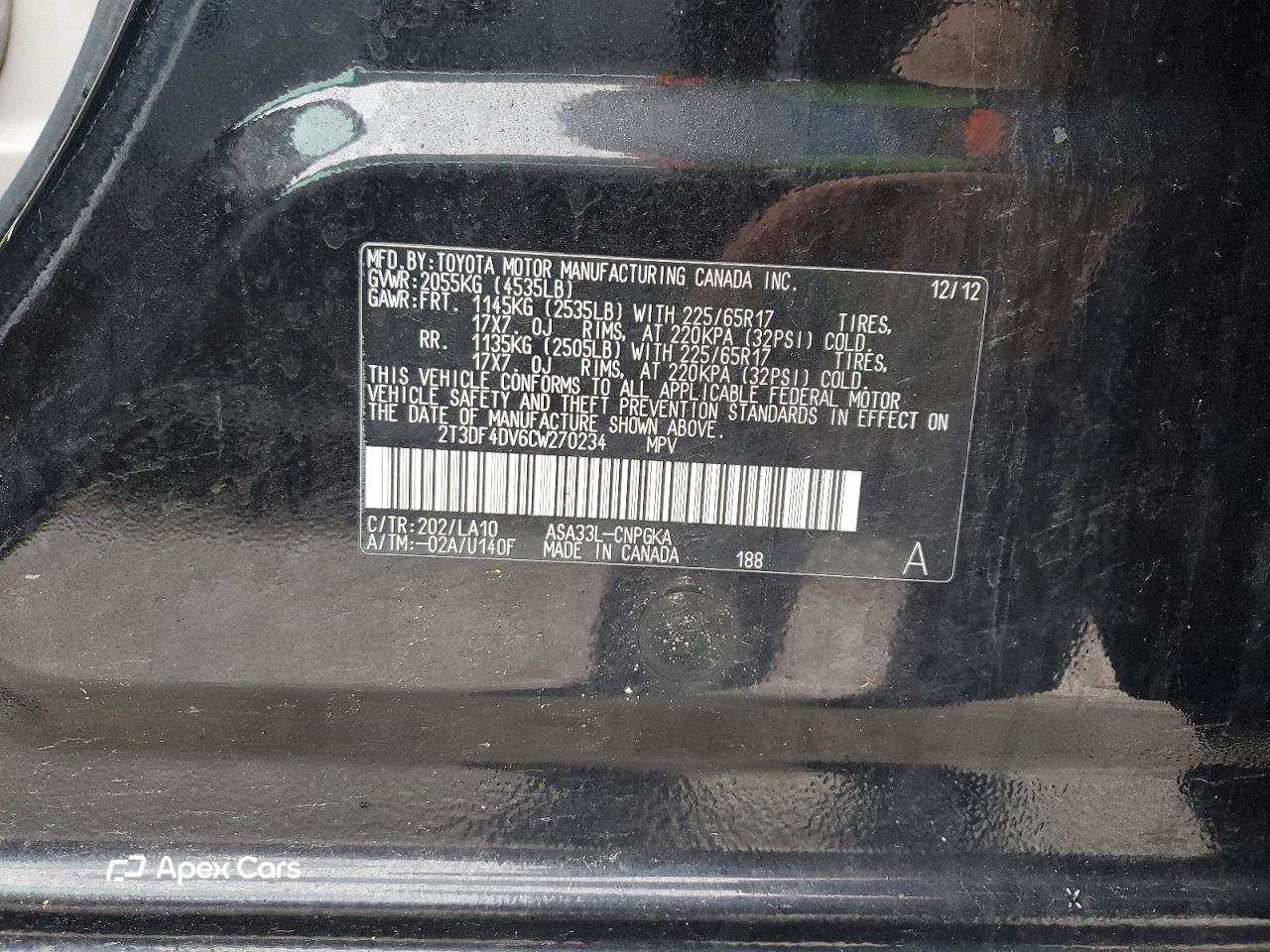 Toyota RAV 4 2012