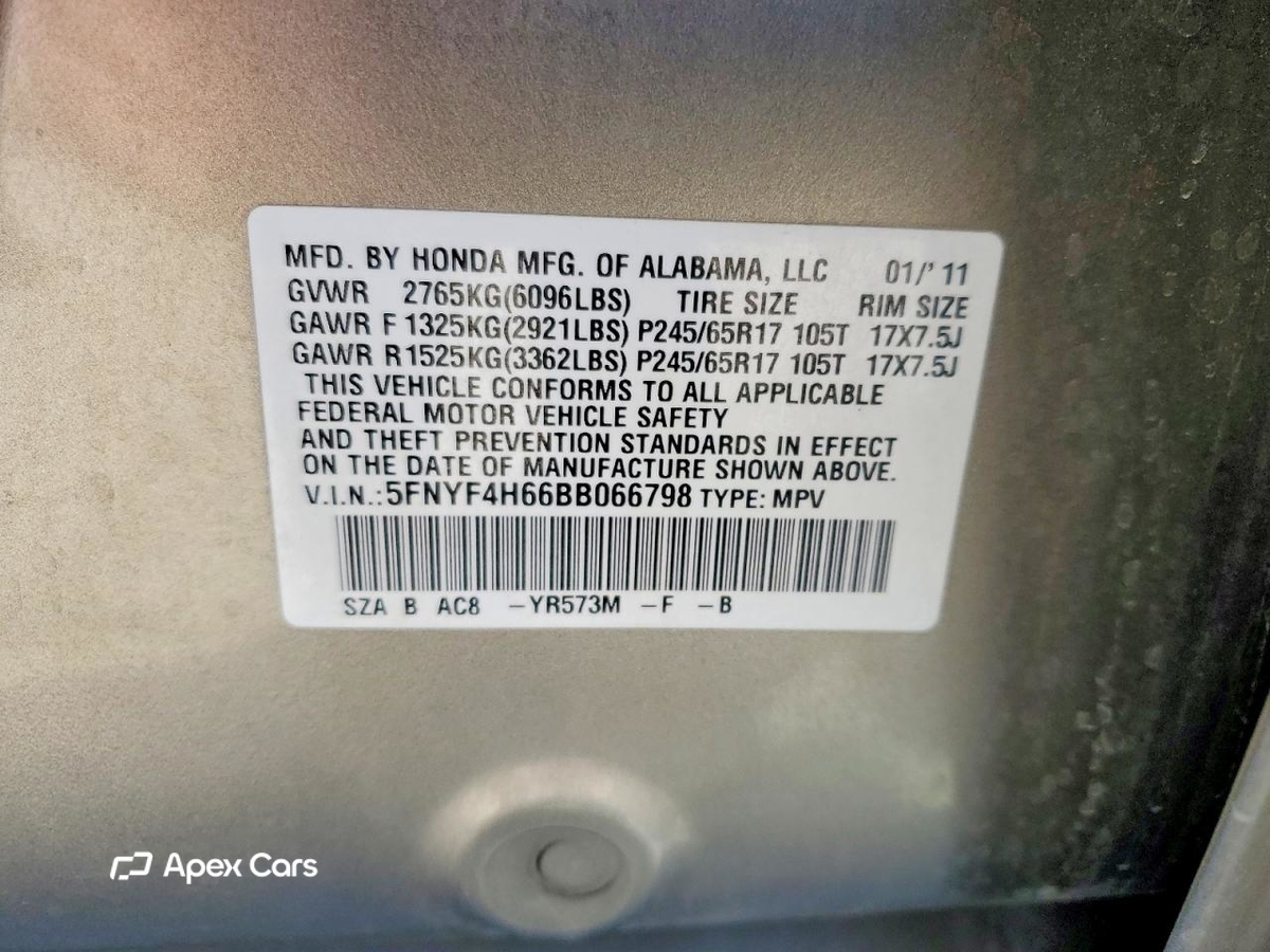 Honda Pilot 2011