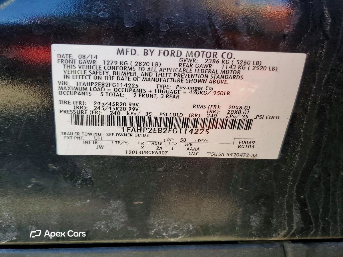 Ford Taurus 2015