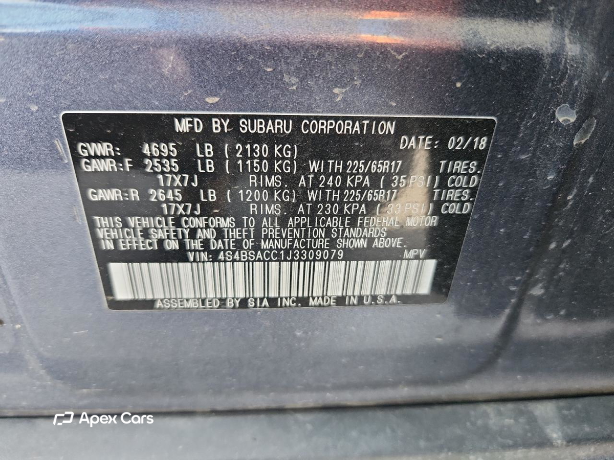 Subaru Outback 2018