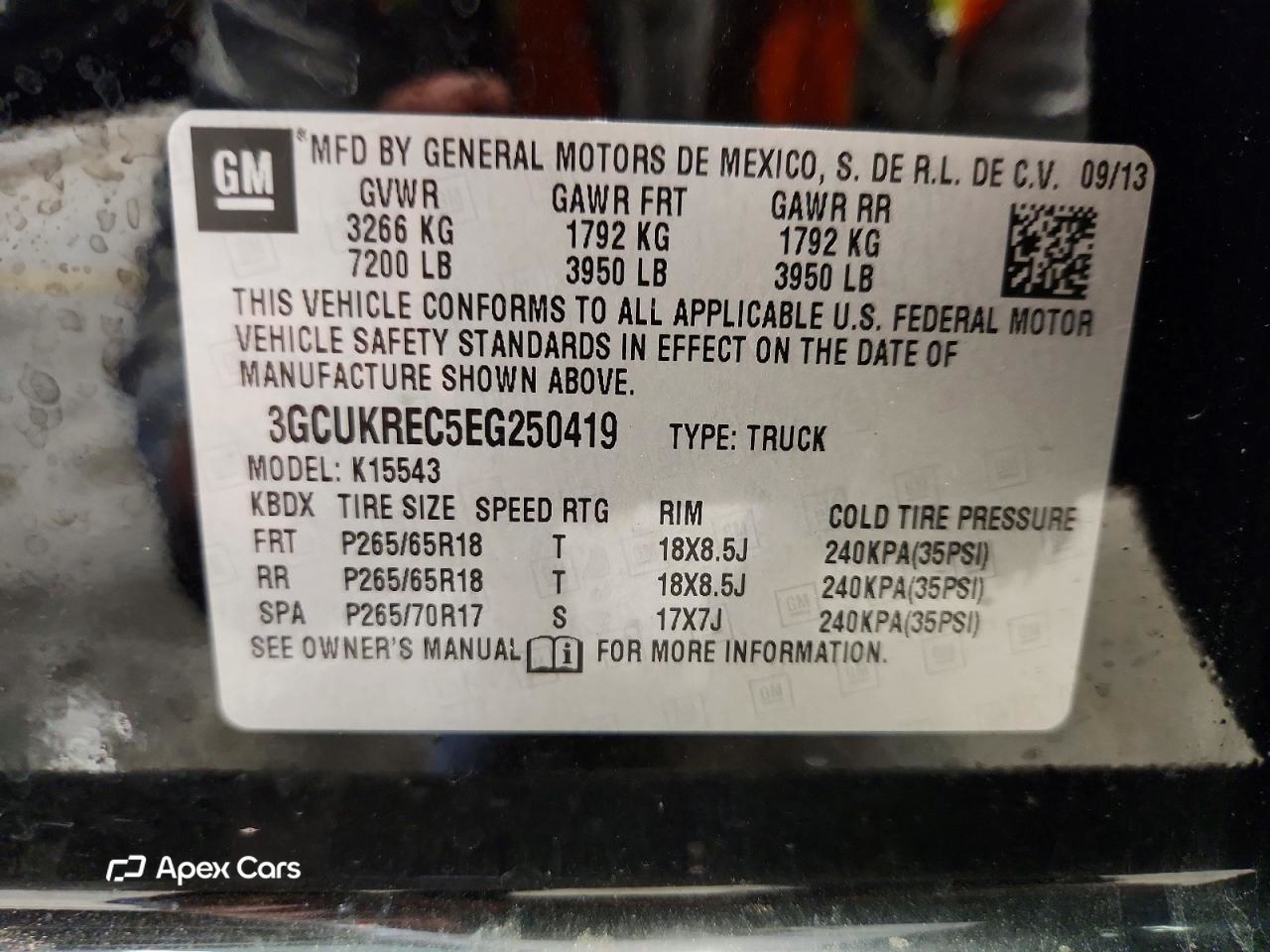 Chevrolet Silverado 2014