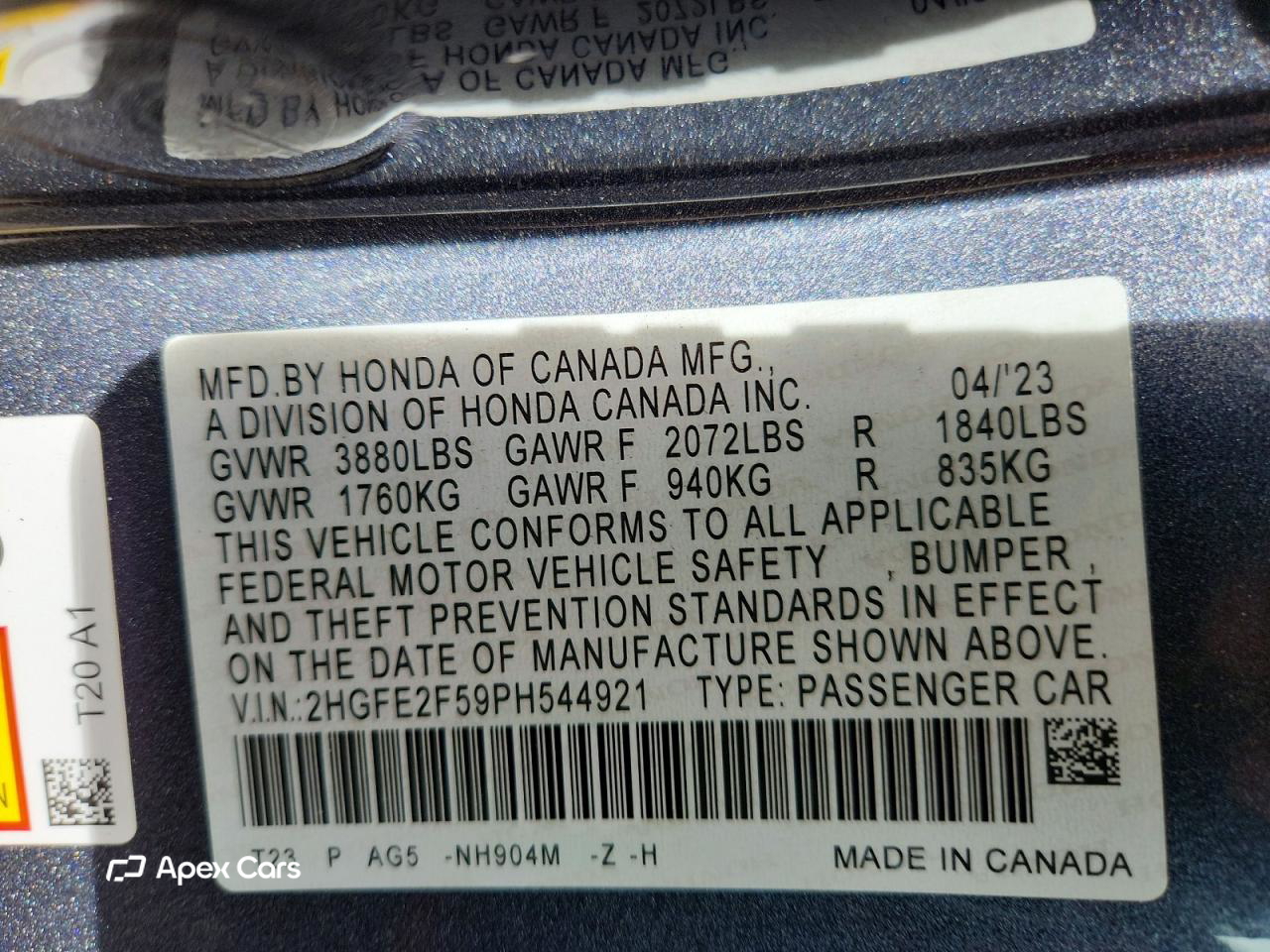 Honda Civic 2023