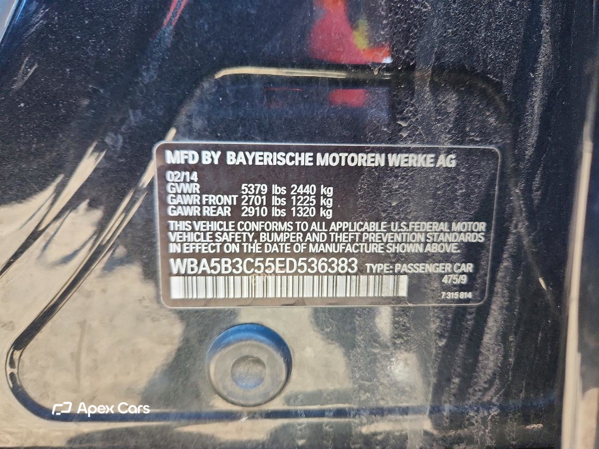 BMW Series 5 2014
