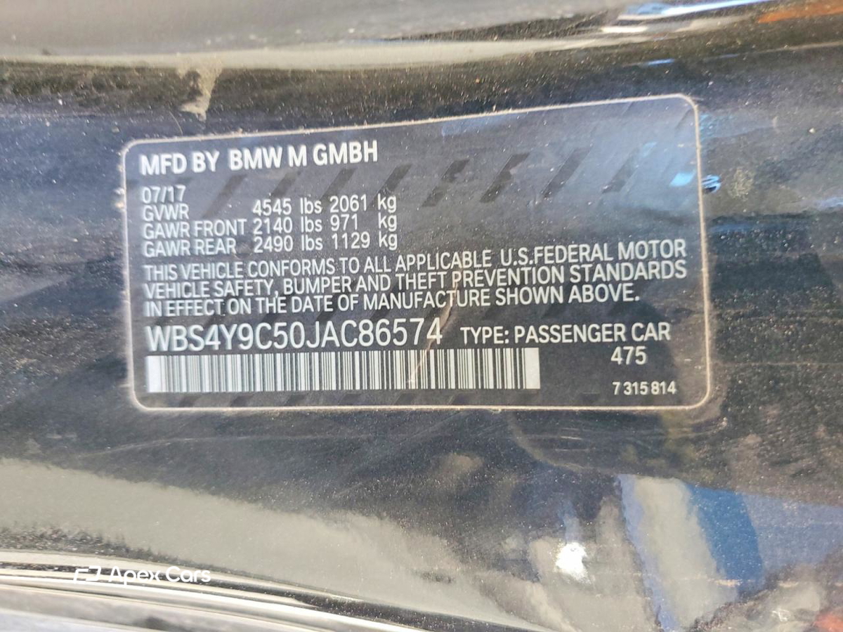 BMW M4 2018