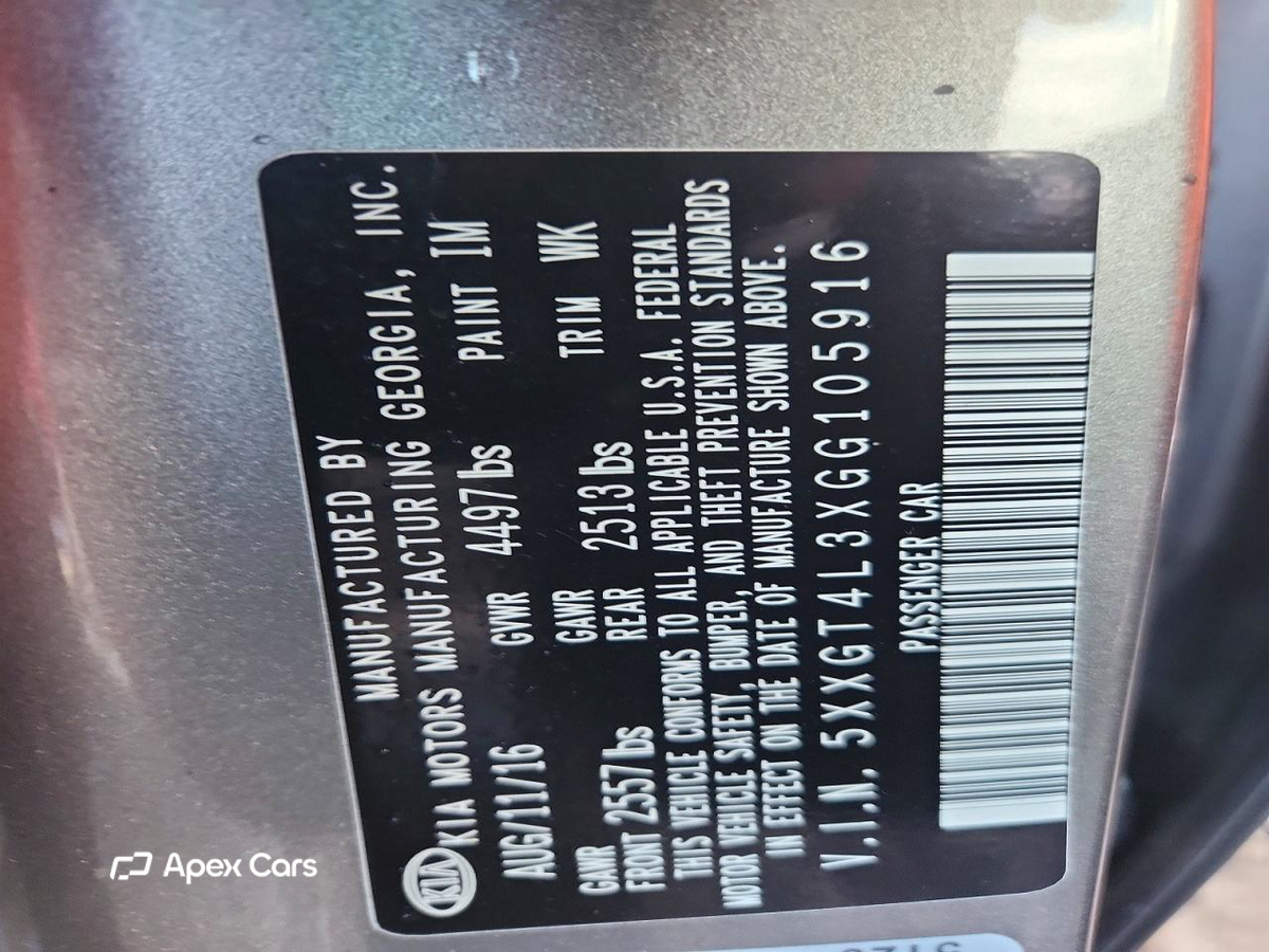 Kia Optima 2016