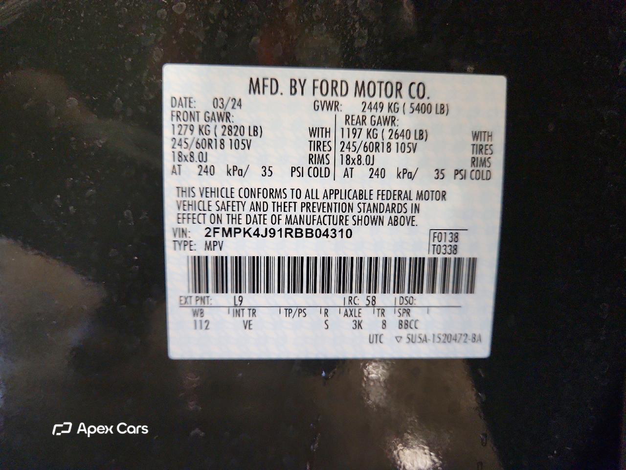 Ford Edge 2024