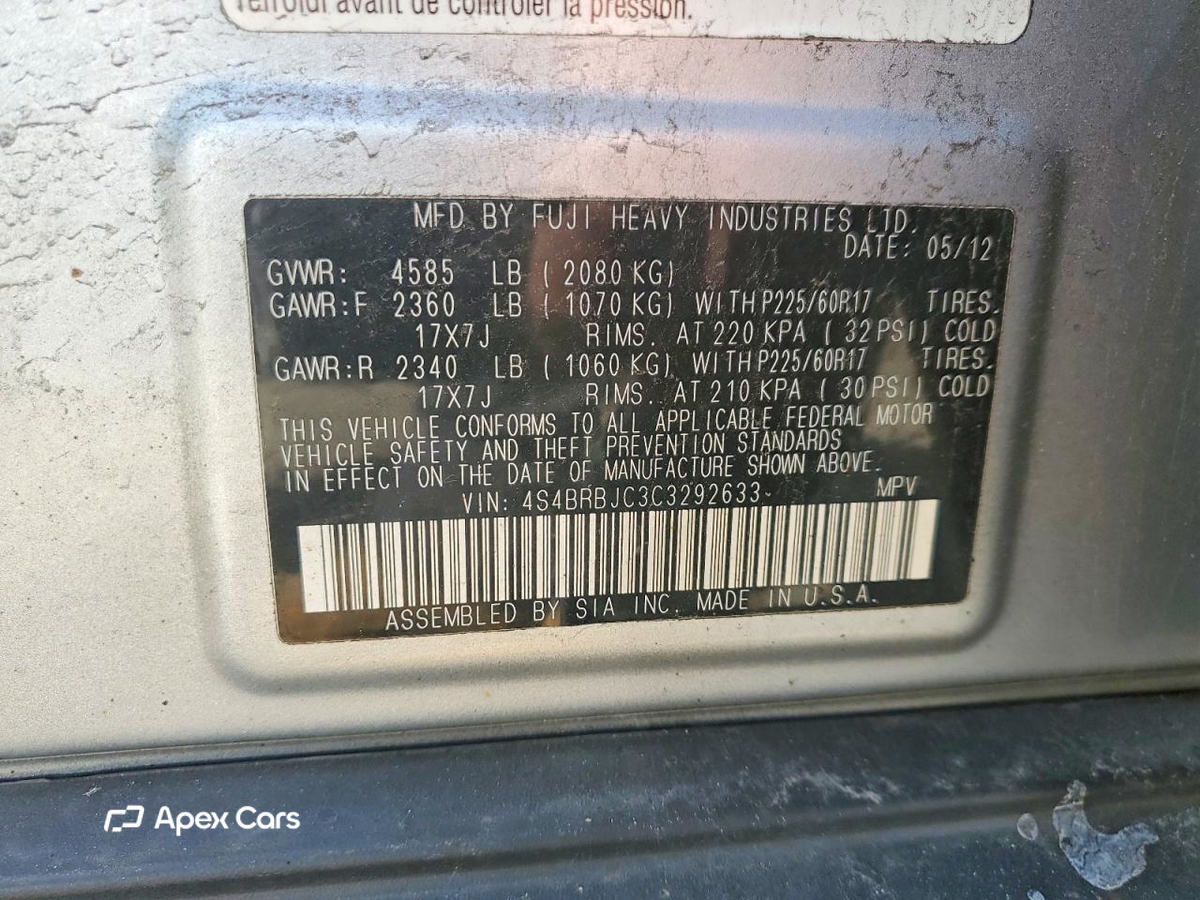 Subaru Outback 2012