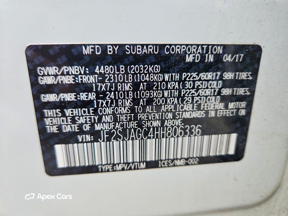 Subaru Forester 2017