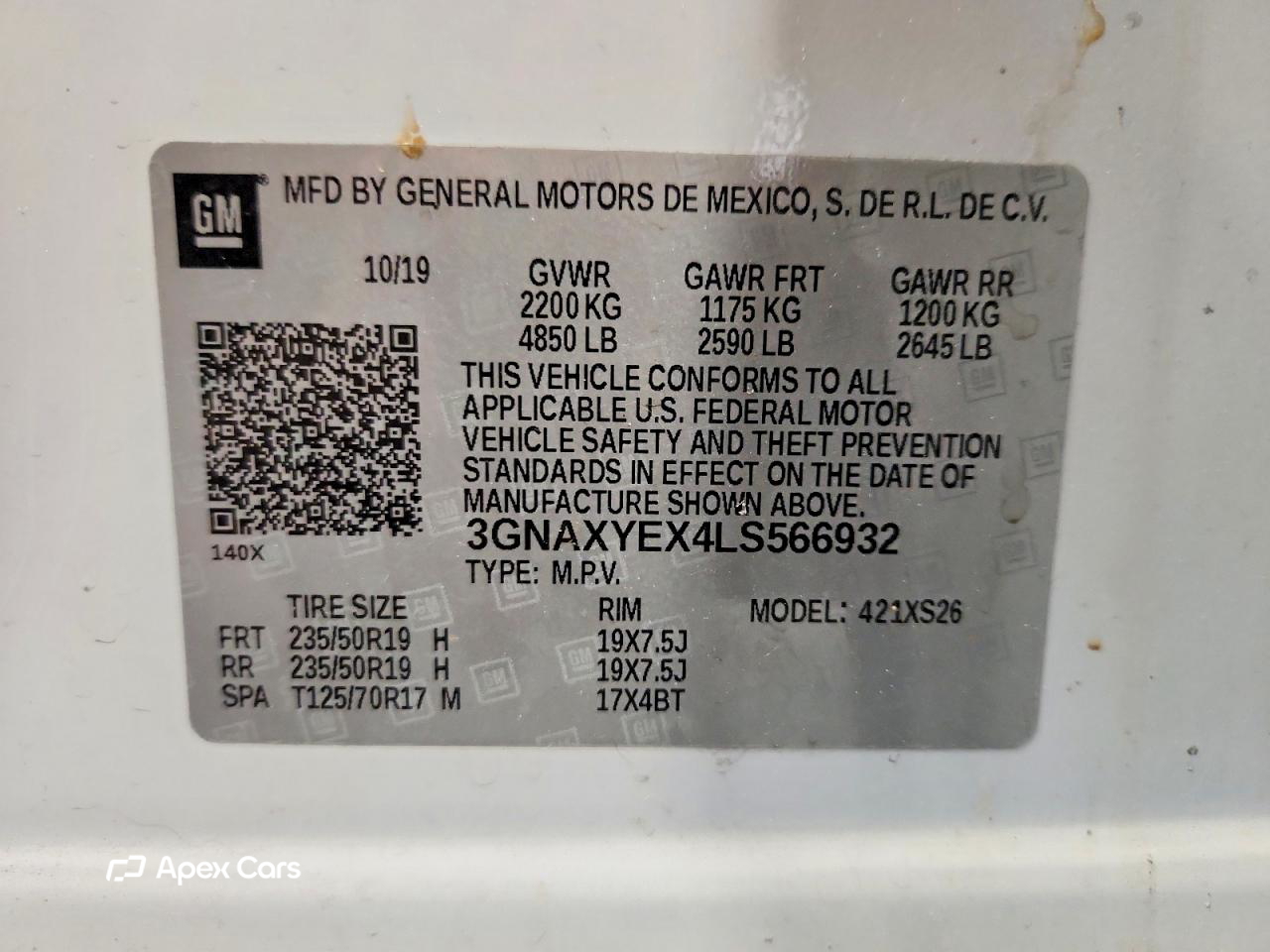 Chevrolet Equinox 2020