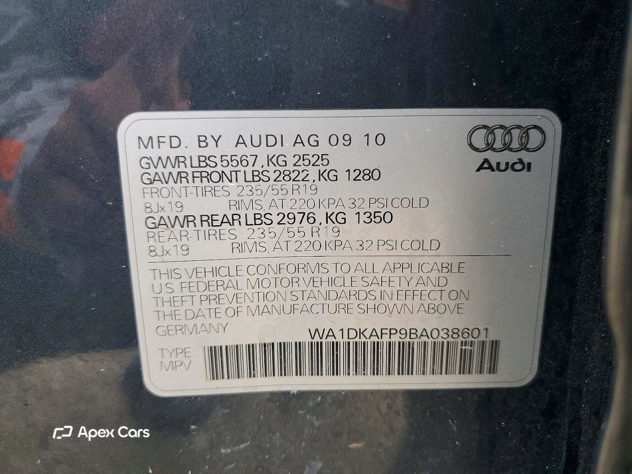 Audi Q5 2011