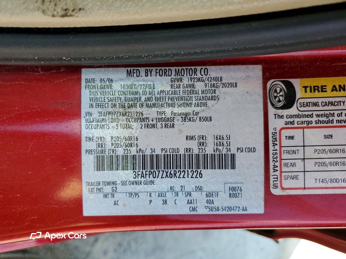 Ford Fusion 2006