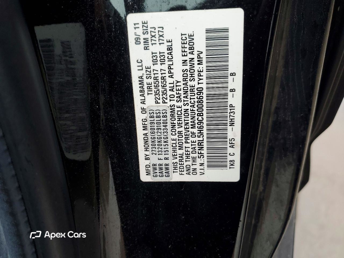 Honda Odyssey 2012