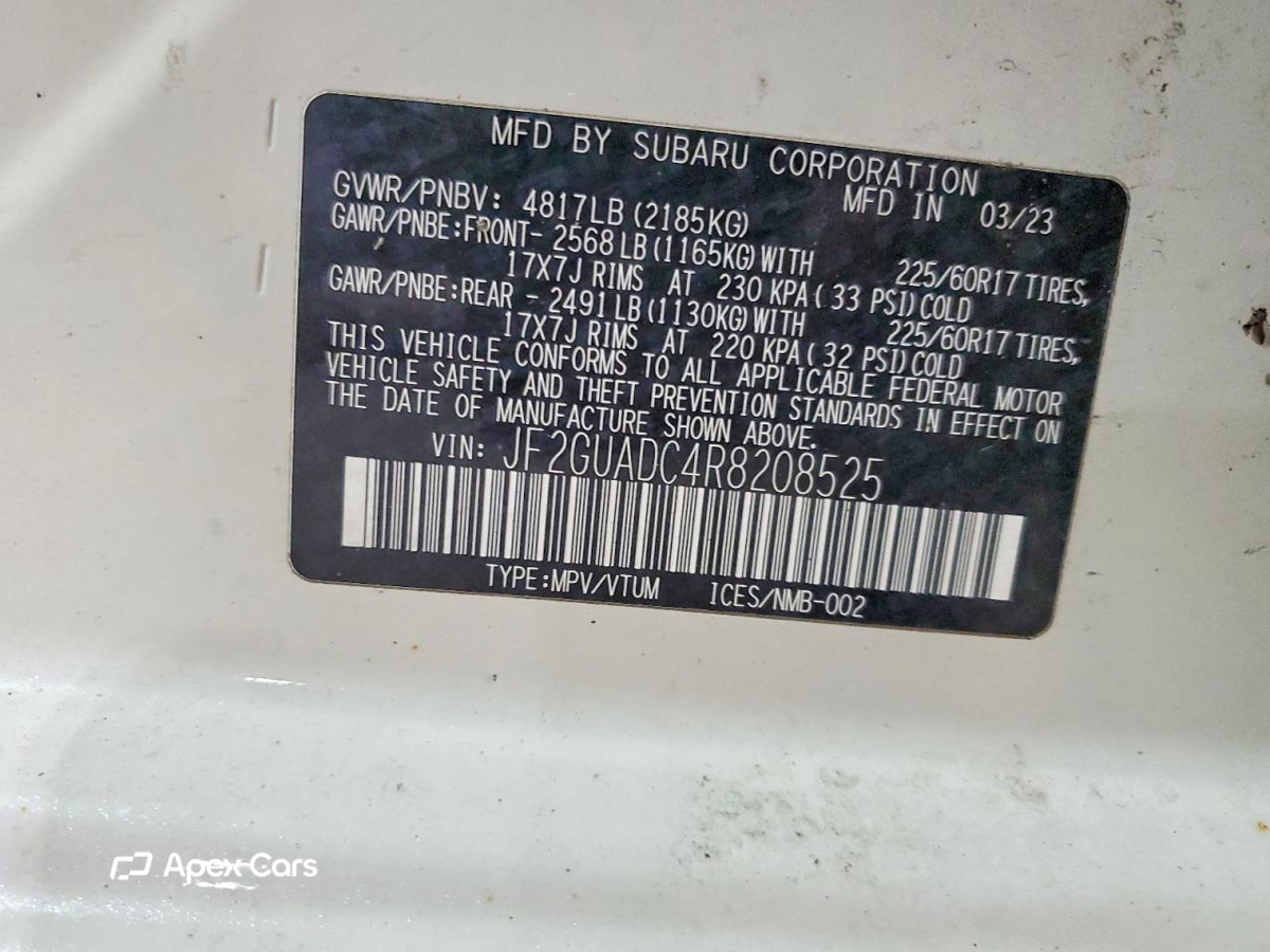 Subaru XV 2024