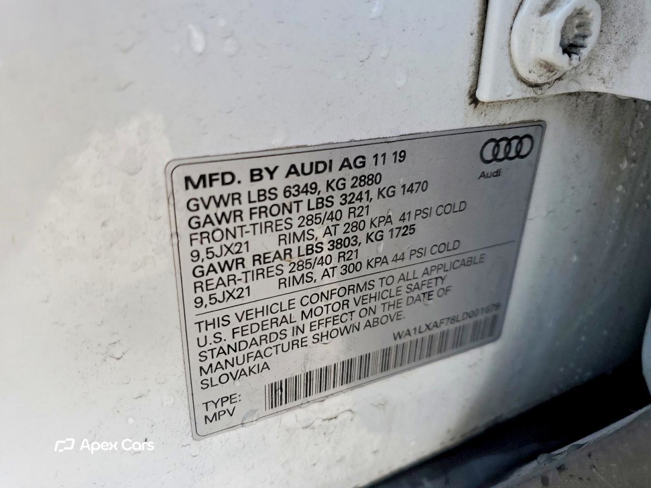 Audi Q7 2020