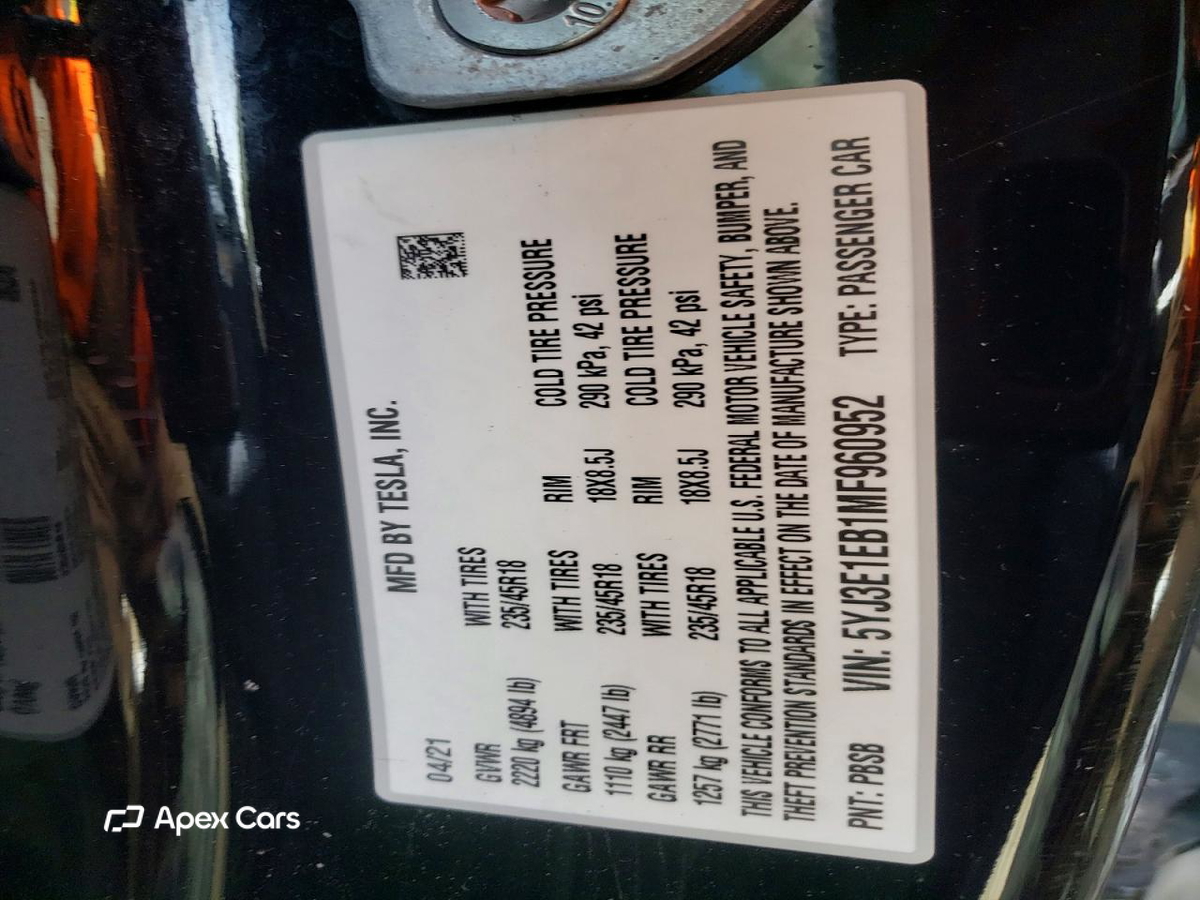 Tesla Model 3 2021