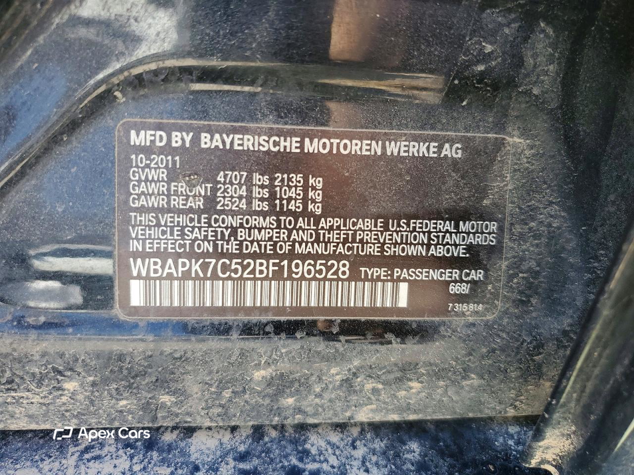 BMW Series 3 2011