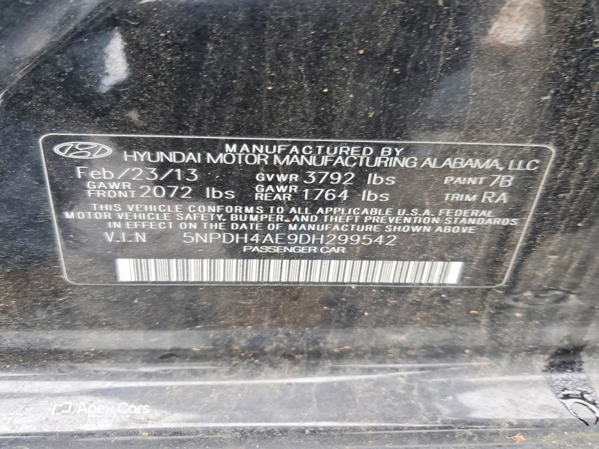 Hyundai Elantra 2013