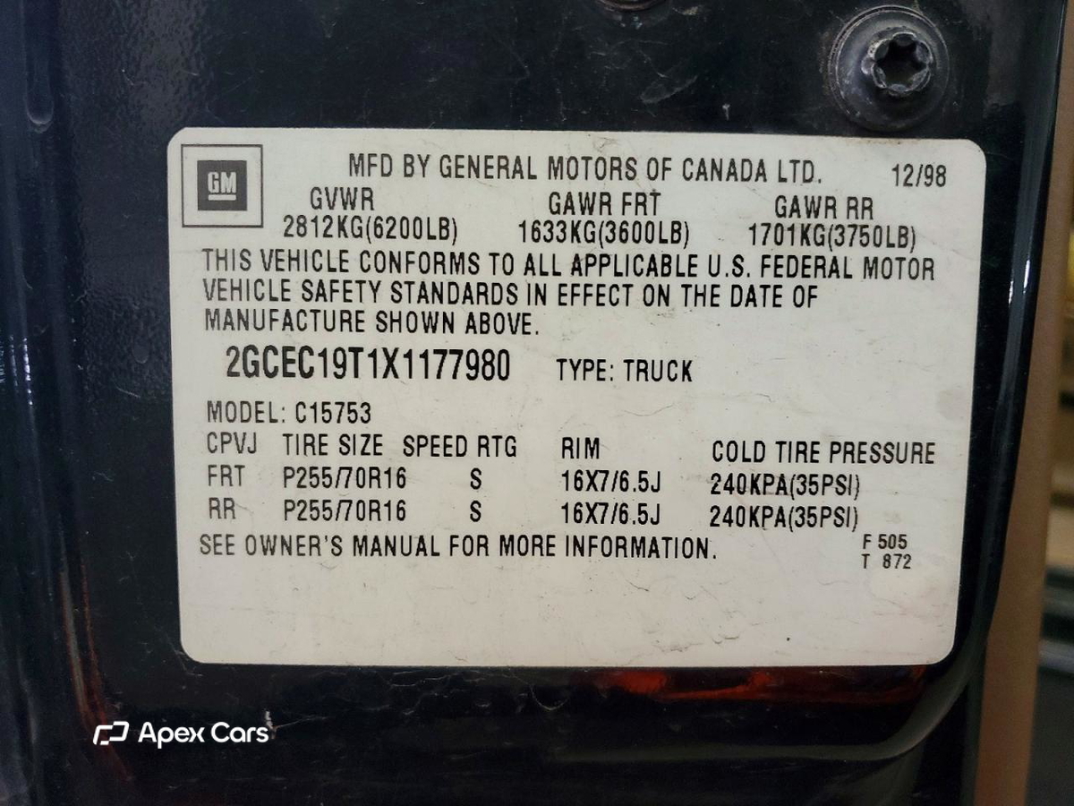 Chevrolet Silverado 1999