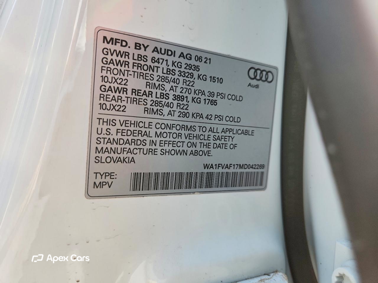 Audi Q8 2021