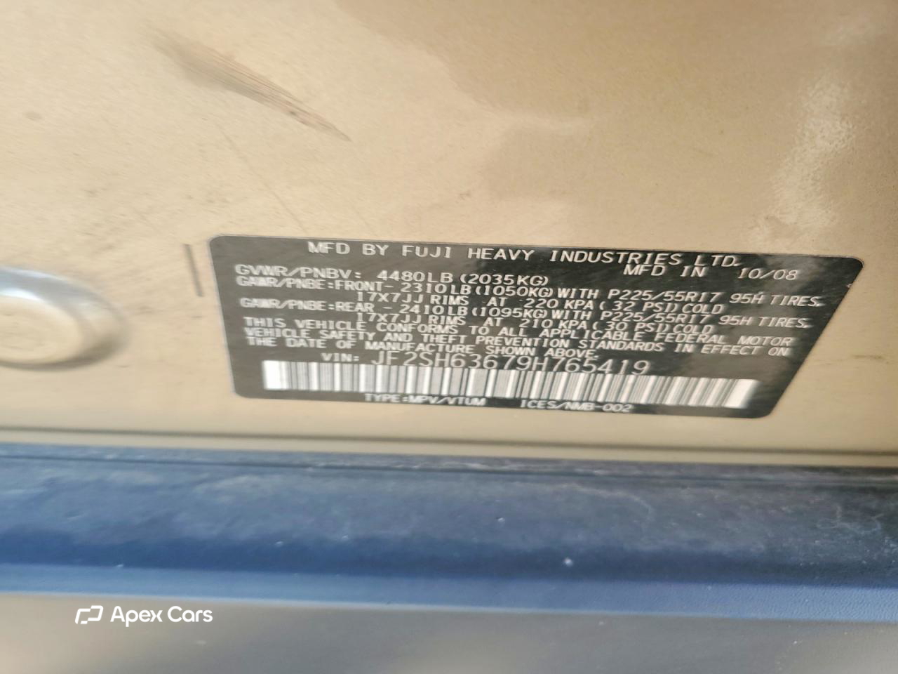 Subaru Forester 2009